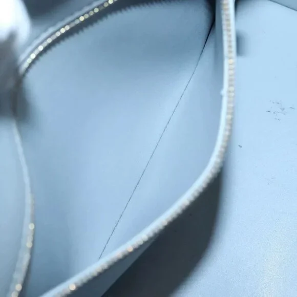 LOUIS VUITTON Monogram Vernis Houston Hand Bag Gris M91053 LV Auth ep9001 - Picture 12 of 16